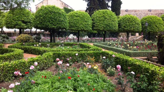 The gardens of Cordoba