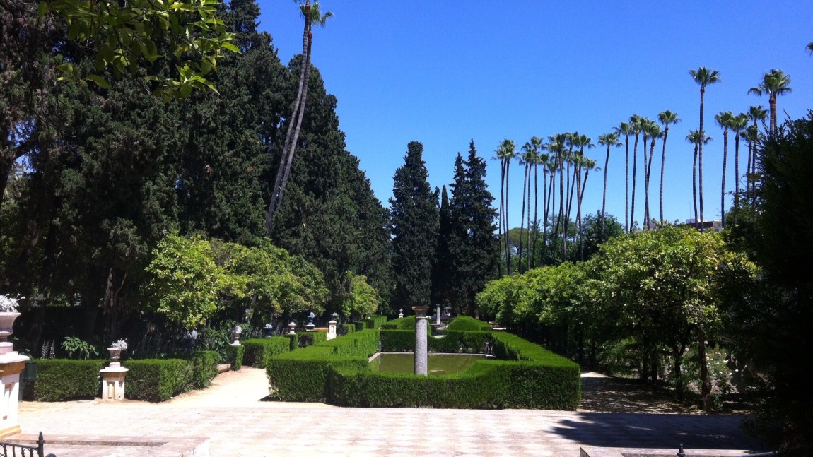 The Alcazar Palace in Seville